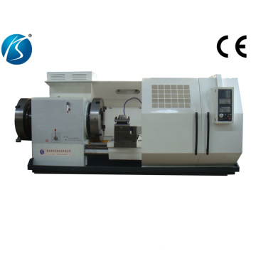 Front and Rear Four-Jaw Electric Chuck CNC Threading Lathe